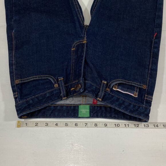 Sid Mashburn Jeans Women’s 25 Blue Selvedge Denim Boyfriend Straight Leg - Picture 9 of 13